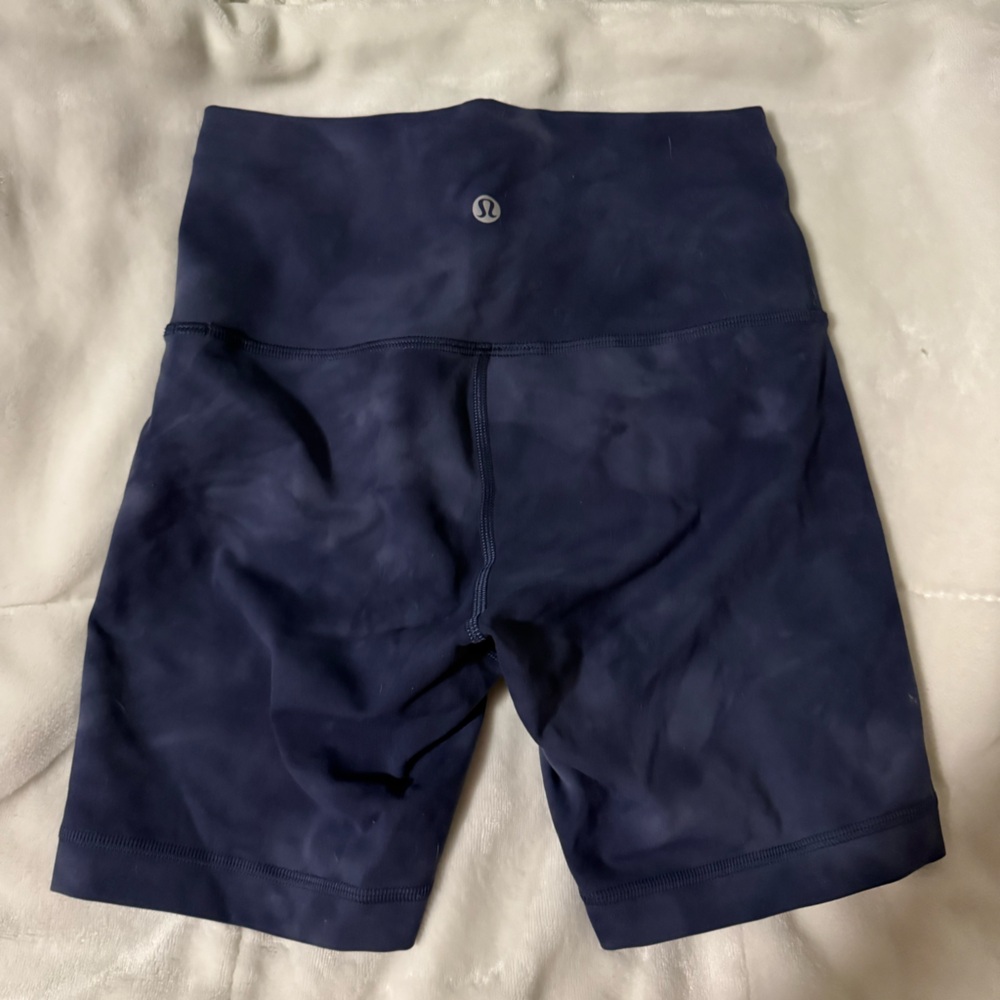 lululemon Navy Biker Shorts